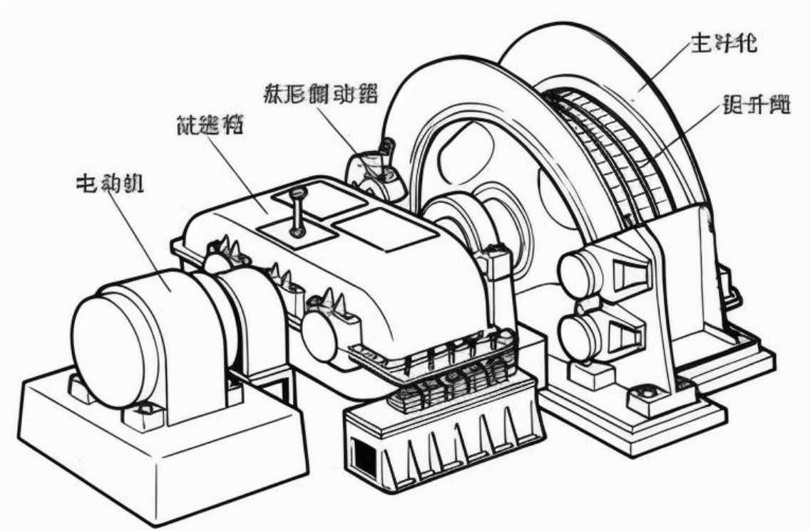 煤礦井提升機(jī)閘瓦間隙監(jiān)測閘間隙保護(hù)閘盤偏擺溫度檢測裝置